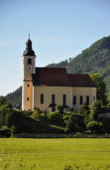 Pfarrkirche Grünau im Almtal in Österreich
