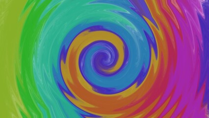abstract colorful background with circles