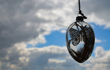 Jajko - ozdoba w oknie © Pawel Filusz