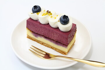 ブルーベリーチーズケーキ