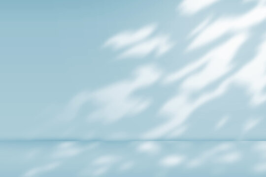 Fototapeta 木漏れ日が射す部屋の背景イラスト