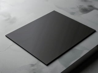 Elegant dark slate with a subtle texture for a sophisticated presentation.
