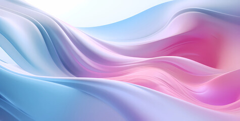 Fototapeta premium Gradient rainbow abstract background. Neon fabric. Premium Backgrounds. Background for greeting card design, banner, flyer, poster, brochure, voucher. Shimmering colors and gradation of shades.