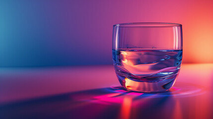 Glass of Water on Table