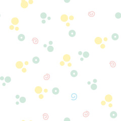 seamless background with circles