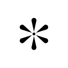 Arterisk vector icon 