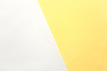 Geometric yellow and white paper background texture