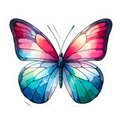 Watercolor Butterfly Clipart