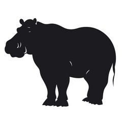 hippo silhouette