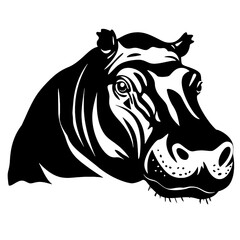 hippo silhouette