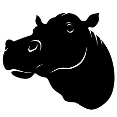 hippo silhouette
