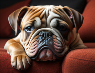 close up Bulldogge