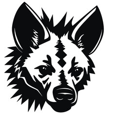 hyena silhouette