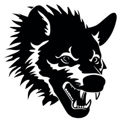 hyena silhouette