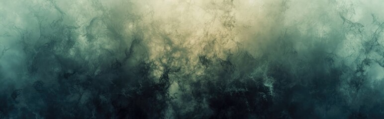 Obraz premium Mysterious smoky misty atmosphere in the forest Texture background for ads and banners Generative AI