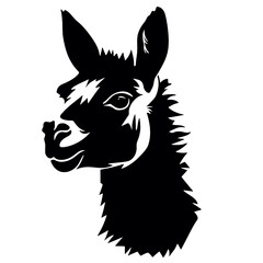 Llama silhouette