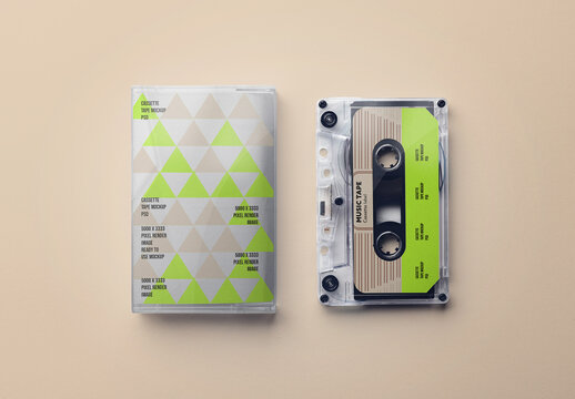 Cassette Tape Mockup