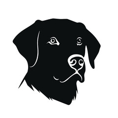  Labrador Dog silhouette