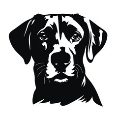  Labrador Dog silhouette