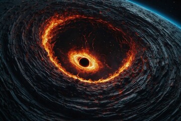 Explore the destructive power of a black hole