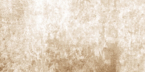 abstract brown stains on white paper paint background texture .Light brown concrete background texture wallpaper . old grunge paper texture design and Vector design in illustration. Vintage texture.