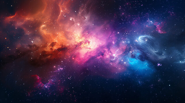 Space nebula. Elements of this image furnished.