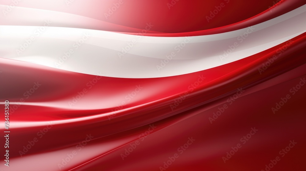 Poster A close-up view of a red and white background. Suitable for various design projects