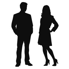 business people  silhouette