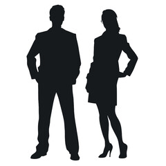 business people  silhouette