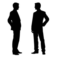 business people  silhouette