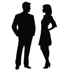 business people  silhouette