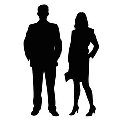business people  silhouette