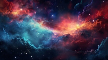 deep and colorful galaxy