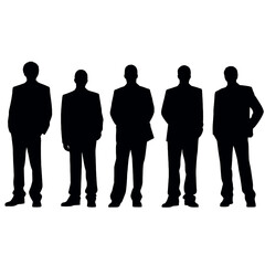 business people  silhouette