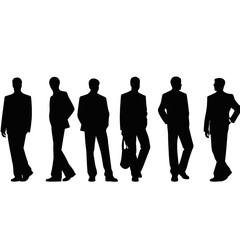 business people  silhouette
