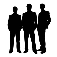 business people  silhouette