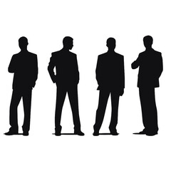 business people  silhouette