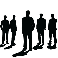 business people  silhouette