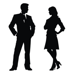 business people  silhouette