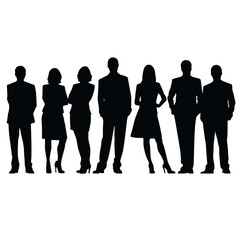 business people  silhouette