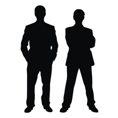 business people  silhouette