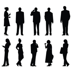 business people  silhouette