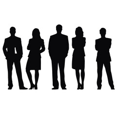 business people  silhouette
