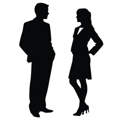 business people  silhouette