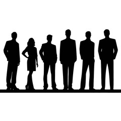 business people  silhouette