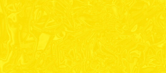 Crumpled of yellow satin with marble texture, Abstract texture of yellow peel with glow, Modern seamless yellow background with liquid crystal palette, yellow background with quartz texture.