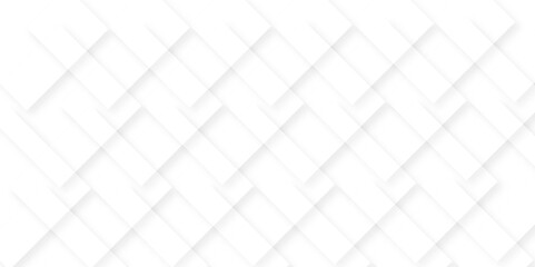 abstract modern square grid pattern ceramic tiles wall and floor background. White and gray paper shape design. Texture surface.metal background. mosic geometry style concept.