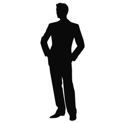 business people silhouette 