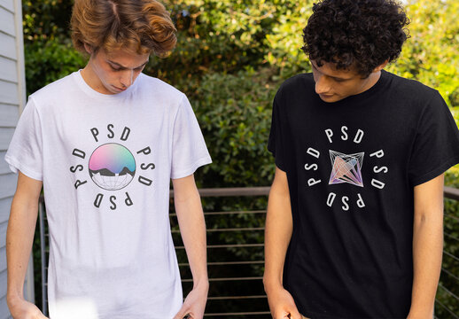 TShirt Mockup with Models