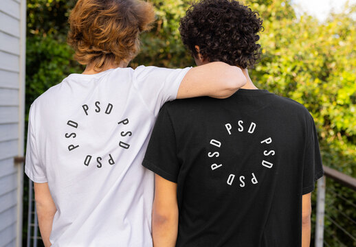 TShirt Mockup with Models
